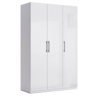 Шкаф 3Дв без зеркал Фемели / Family Глянец Белый MiroMark FM-23-WB