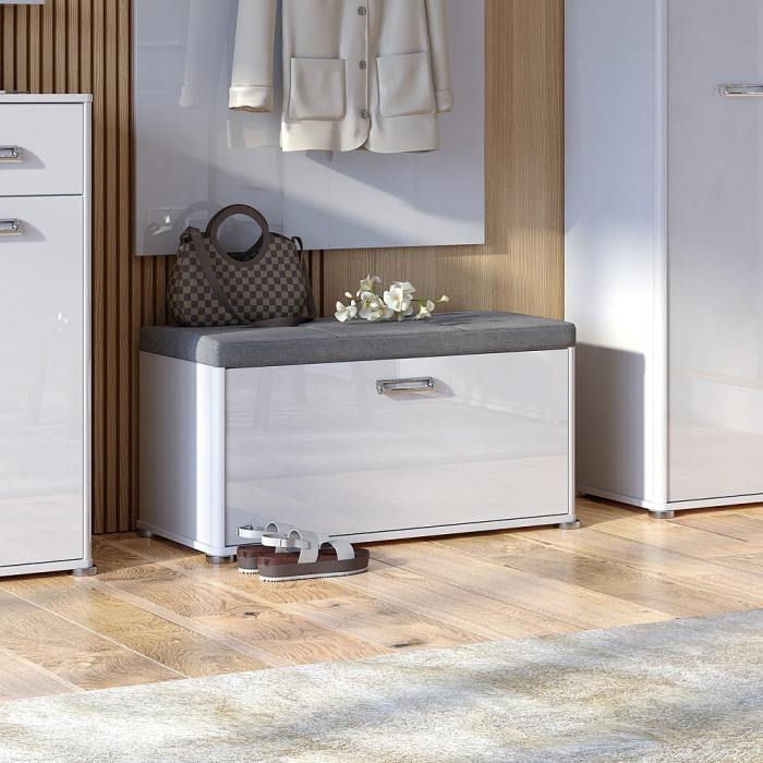 Тумба Белла / Bella Глянець Білий MiroMark BL-51-WB