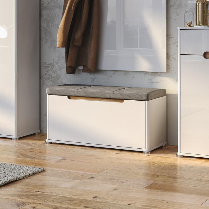 Тумба 1Дв Стелла / Stella Глянець Білий MiroMark SL-51-WB