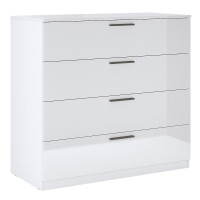 Комод 4Ящ Хеппі / Happy Глянець Білий MiroMark HP-64-WB