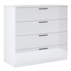 Комод 4Ящ Хеппі / Happy Глянець Білий MiroMark HP-64-WB