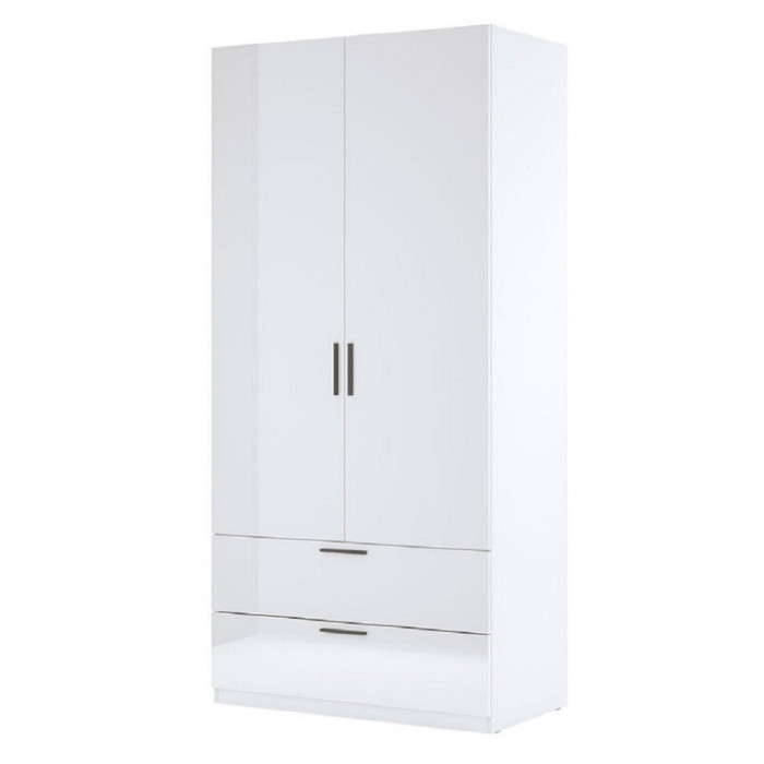 Шафа 2Дв 2Ящ Хеппі / Happy Глянець Білий MiroMark HP-22-WB