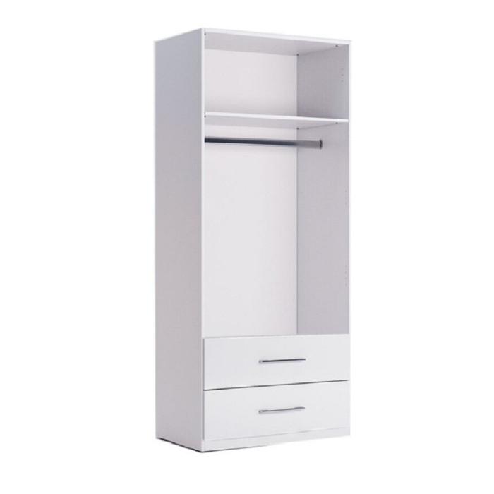 Шафа 2Дв 2Ящ Хеппі / Happy Глянець Білий MiroMark HP-22-WB