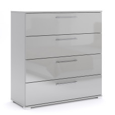 Комод 4Ящ Мегі / Megy Глянець Шиншила Сіра MiroMark MG-64-GG