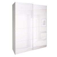 Шкаф-купе 2,0x2,4 Белла / Bella Глянец Белый MiroMark BL-85-WB