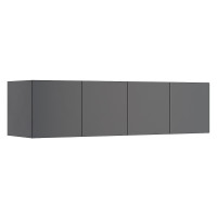 Антресоль 4Дв Доні / Doni Графіт MiroMark DN-04-GT