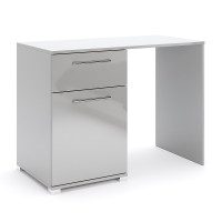 Стіл письмовий 1Дв 1Ящ Меги / Megy Глянець Шиншила Сіра MiroMark MG-71-GG