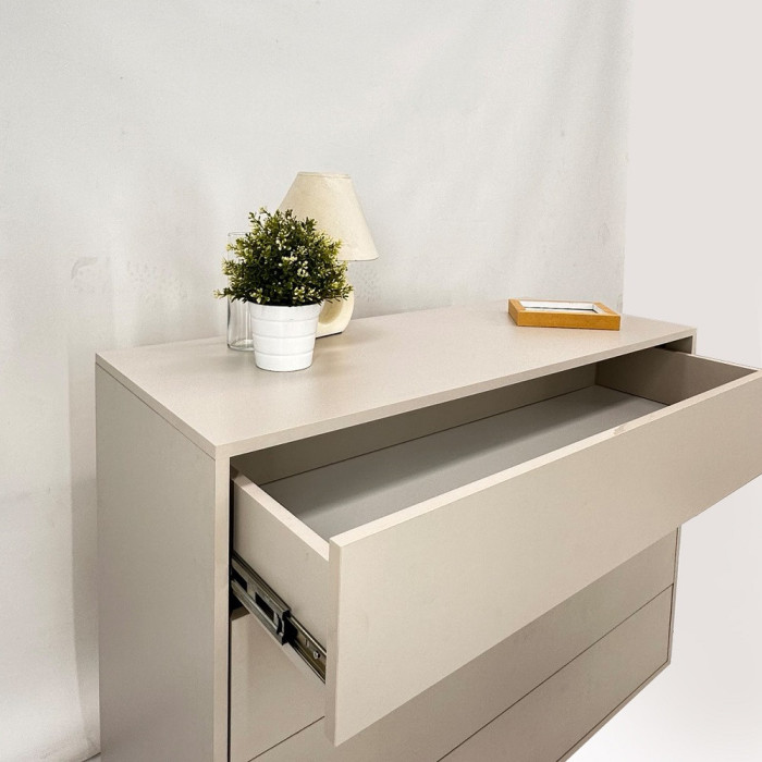 Комод 4Ящ Бруно / Bruno Кашемір MiroMark BR-64-CM