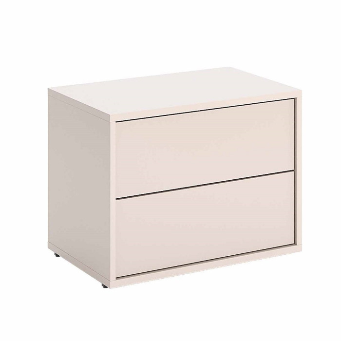 Тумба приліжкова 2Ящ Бруно / Bruno Кашемір MiroMark BR-52-CM