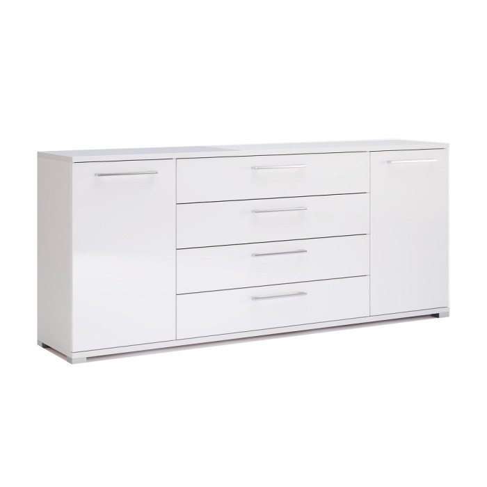 Комод 2Дв 4Ящ 1,9м Фемелі / Family Глянець Білий MiroMark FM-169-WB