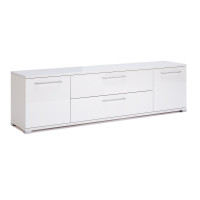 Тумба ТВ 1,9м Фемелі / Family Глянець Білий MiroMark FM-190-WB