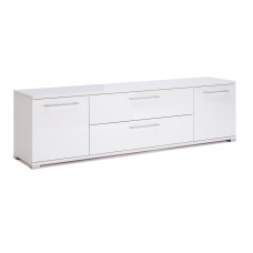Тумба ТВ 1,9м Фемелі / Family Глянець Білий MiroMark FM-190-WB