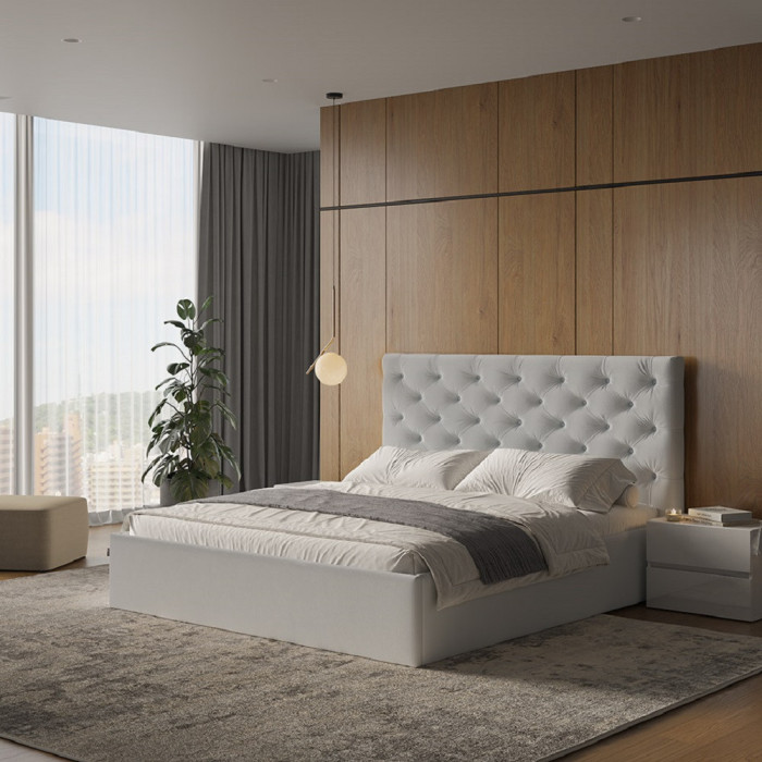 Ліжко М'яка оббивка 1,6x2,0 Рив'єра / Riviera MiroMark SF-36-RV