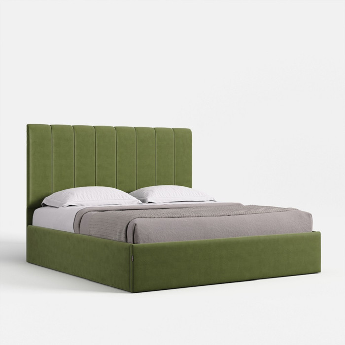 Ліжко М'яка оббивка з підйомним механізмом 1,6x2,0 Діана / Diana MiroMark SF-46-DA