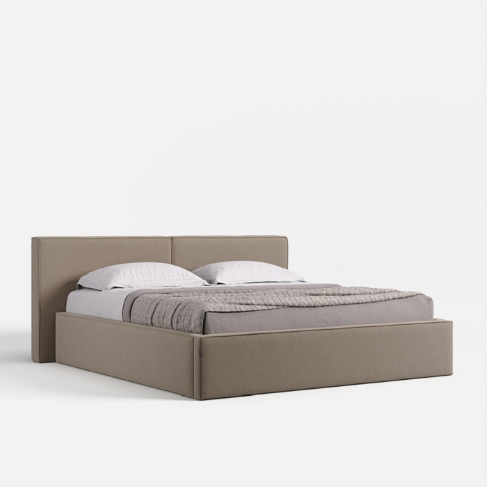 Ліжко М'яка оббивка з підйомним механізмом 1,8х2,0 Дуо / Duo MiroMark SF-48-DU