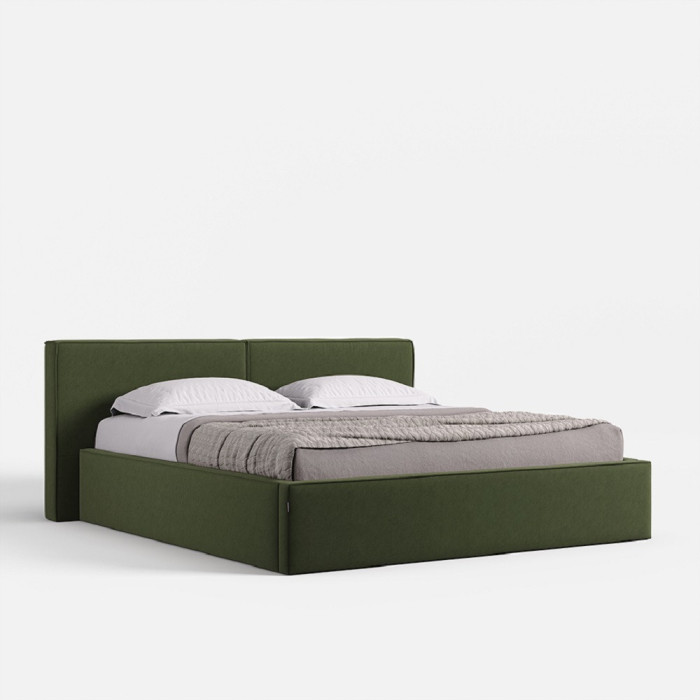 Ліжко М'яка оббивка з підйомним механізмом 1,8х2,0 Дуо / Duo MiroMark SF-48-DU