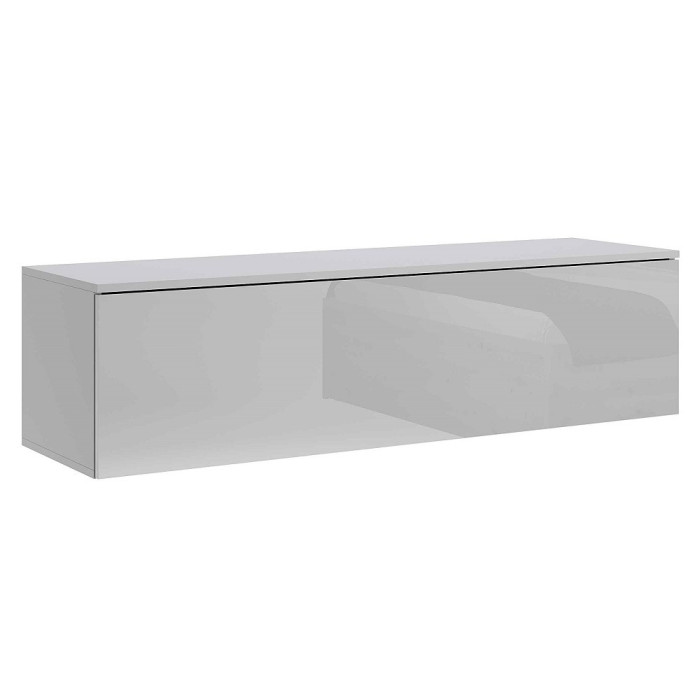 Секція BOX COLOR-TV 1,40 / Глянець Шиншилла Сіра MiroMark BX-43-GG